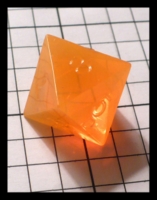 Dice : Dice - 8D - Gamescience Fluorescent Orange - FA collection buy Dec 2010